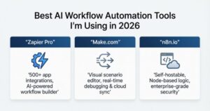 10 Best AI Workflow Automation Tools I'm Using in 2026